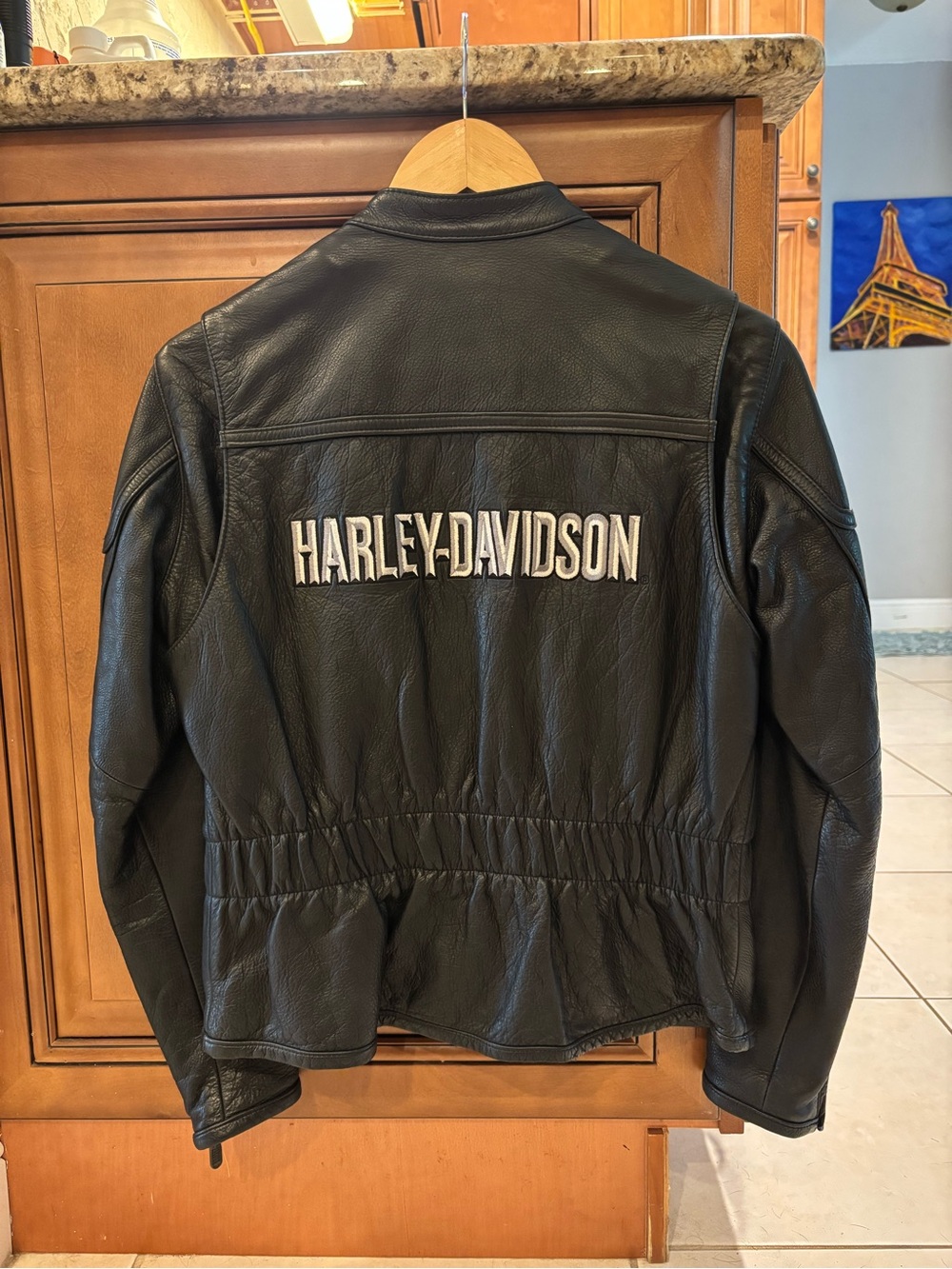Harley-Davidson Women’s Black Leather Biker Jacket XS